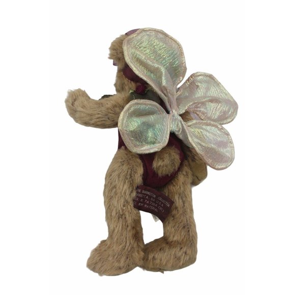 The Bearington Tinker Brown Fur Angel Bear - Picture 2 of 8